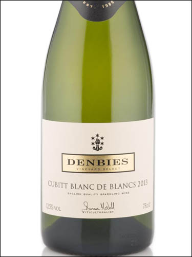 фото Denbies Cubitt Blanc de Blancs Brut Денбиз Кьюбитт де Блан Брют Великобритания вино белое