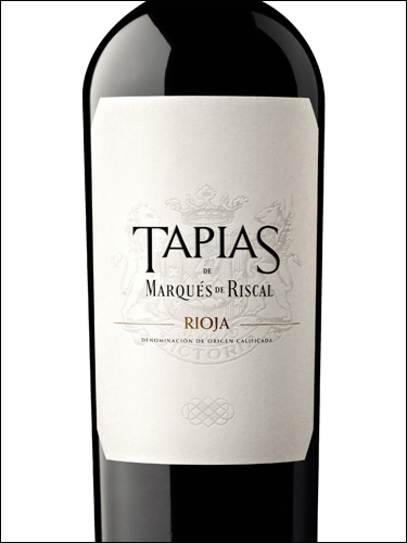 фото вино Tapias de Marques de Riscal Rioja DOCa 