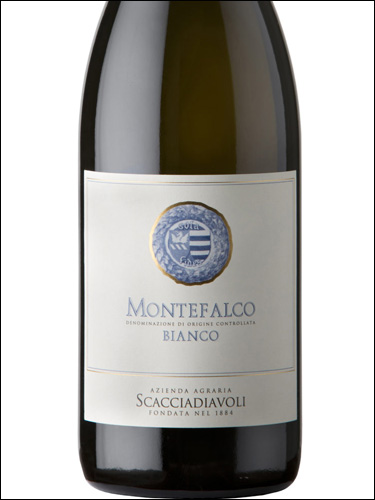 фото Scacciadiavoli Montefalco Bianco DOC Скаччадьяволи Монтефалько Бьянко Италия вино белое