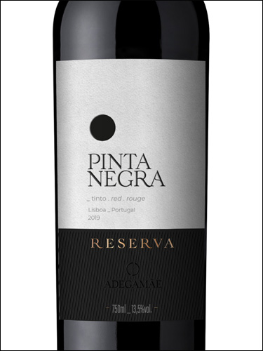 фото Adegamae Pinta Negra Reserva Tinto Адегамай Пинта Негра Резерв Тинту Португалия вино красное