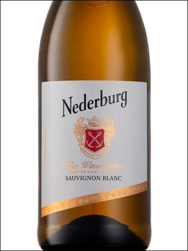 фото Nederburg The Winemasters Sauvignon Blanc Недербург Вайнмастерс Совиньон Блан ЮАР вино белое