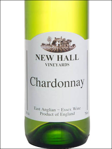 фото New Hall Vineyards Chardonnay Нью Холл Виньярдс Шардоне Великобритания вино белое