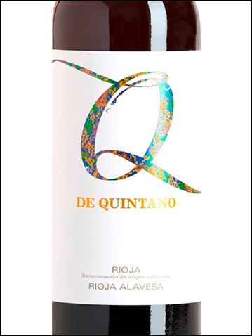 фото вино Manuel Quintano Q de Quintano Rioja Alavesa DOCa 