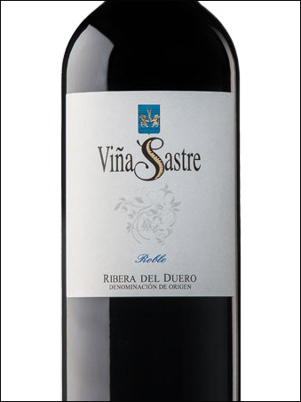 фото вино Vina Sastre Roble Ribera del Duero DO 