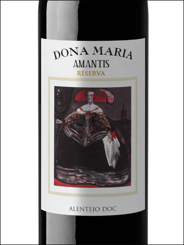 фото Dona Maria Amantis Reserva Tinto Alentejo DOC Дона Мария Амантис Резерва Тинту ВР Алентежу Португалия вино красное