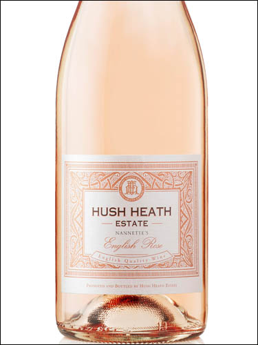 фото Hush Heath Estate Nannette's English Rose Хаш Хит Истейт Наннетт'с Инглиш Розе Великобритания вино розовое
