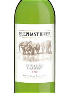 фото Elephant River Chenin Blanc Chardonnay Элефант Ривер Шенен Блан Шардоне ЮАР вино белое