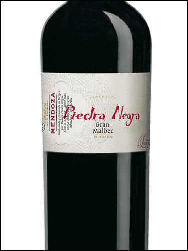 фото Piedra Negra Gran Malbec Uco Valley Mendoza Пьедра Негра Гран Мальбек Долина Уко Мендоса Аргентина вино красное
