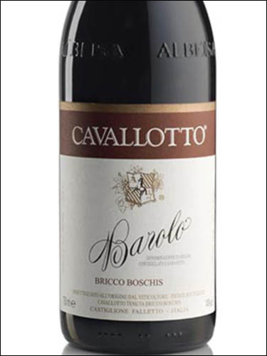 фото Cavallotto Barolo Bricco Boschis DOCG Каваллотто Бароло Брикко Боскис Италия вино красное