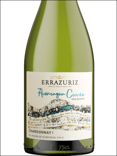 фото Errazuriz Aconcagua Cuvee Chardonnay Эррасурис Аконкагуа Кюве Шардоне Чили вино белое