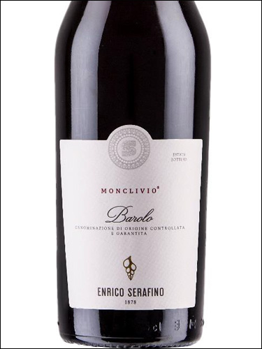 фото Enrico Serafino Monclivio Barolo DOCG Энрико Серафино Монкливио Бароло Италия вино красное