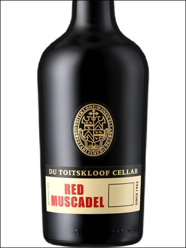 фото Du Toitskloof Red Muscadel Дю Тоитсклуф Ред Мускадель ЮАР вино красное