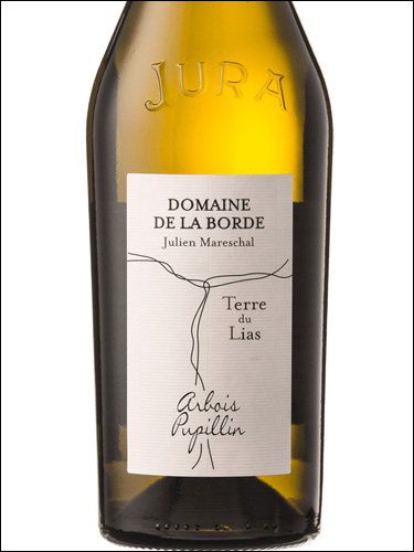 фото Domaine de la Borde Chardonnay Terre du Lias Arbois Pupillin AOC Домен де ла Борд Шардоне Тер дю Лиас Арбуа Пюпилен Франция вино белое