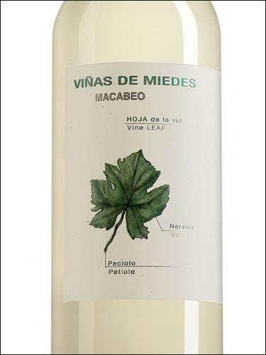 фото вино Bodegas San Alejandro Vinas de Miedes Macabeo Calatayud DO 