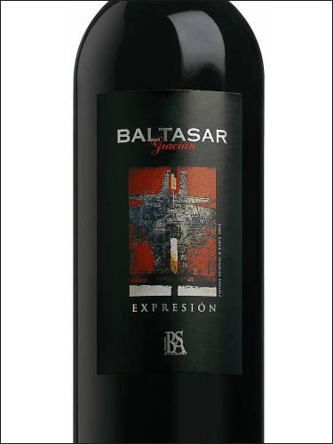 фото вино Bodegas San Alejandro Baltasar Gracian Expresion Calatayud DO 