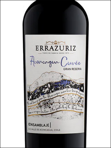 фото Errazuriz Aconcagua Cuvee Ensamblaje Эррасурис Аконкагуа Кюве Энсамблахе Чили вино красное