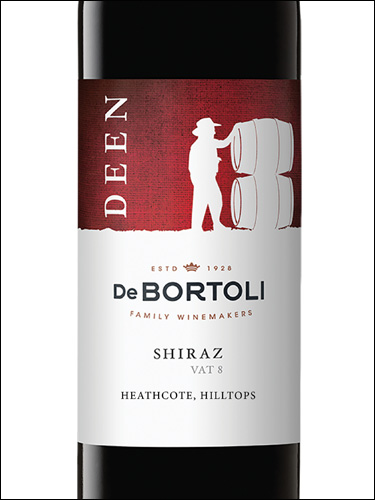 фото De Bortoli Deen Vat 8 Shiraz Де Бортоли Дин Ват 8 Шираз Австралия вино красное