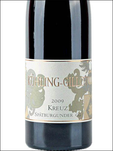 фото Kuhling-Gillot Kreuz Spatburgunder GG  Кюлинг-Гиллот Кройц Шпетбургундер ГГ Германия вино красное
