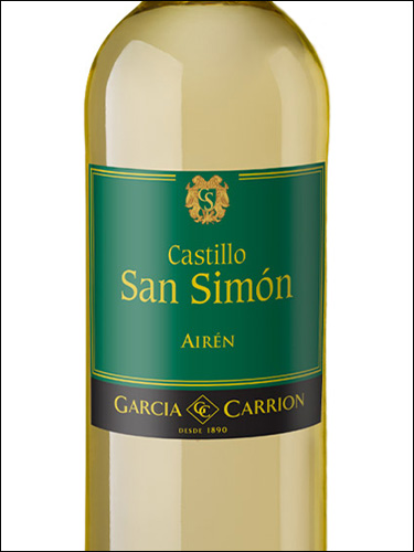 фото вино Castillo San Simon Airen 