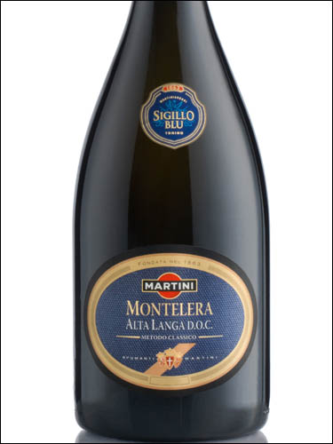 фото Martini Montelera Millesimato Alta Langa DOCG Мартини Монтелера Миллезимато Альта Ланга Италия вино белое