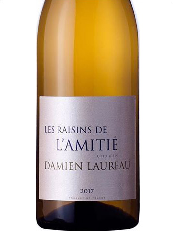 фото Damien Laureau Les Raisins de l'Amitie Дамьен Лоро Ле Резэн де л'Амитье Франция вино белое