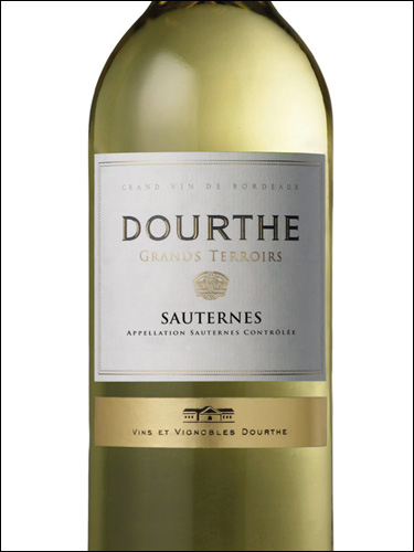 фото Dourthe Grands Terroirs Sauternes AOC Дурт Гран Терруар Сотерн Франция вино белое