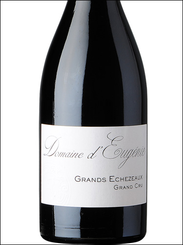 фото Domaine d’Eugenie Grands Echezeaux Grand Cru AOC Домен д'Эжени Гранд Эшезо Гран Крю Франция вино красное