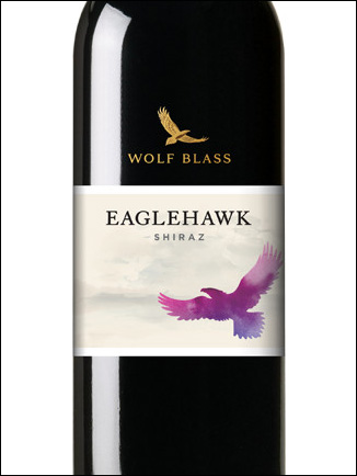фото Wolf Blass Eaglehawk Shiraz Вольф Бласс Иглхоук Шираз Австралия вино красное