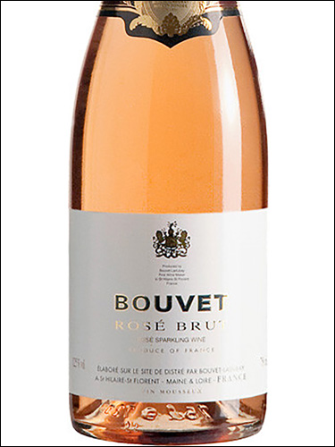 фото Bouvet-Ladubay Bouvet Rose Brut Буве Ладюбе Буве Розе Брют  Франция вино розовое