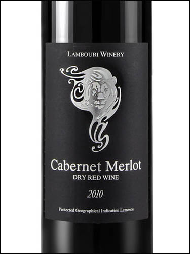 фото Lambouri Winery Cabernet Merlot Lemesos PGI Ламбури Вайнери Каберне Мерло Лемесос Кипр вино красное