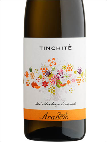 фото Feudo Arancio Tinchite Terre Siciliane IGT Феудо Аранчио Тинките Терре Сичитиане ИГТ Италия вино белое