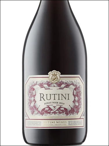 фото Rutini Coleccion Pinot Noir Рутини Колексион Пино Нуар Аргентина вино красное
