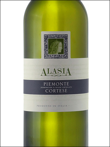 фото Alasia Piemonte Cortese DOC Алазия Пьемонте Кортезе Италия вино белое