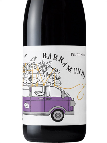 фото Barramundi Pinot Noir Баррамунди Пино Нуар Австралия вино красное