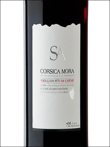 фото Corsica Mora Rouge Corse AOP Корсика Мора Руж Корсика Франция вино красное