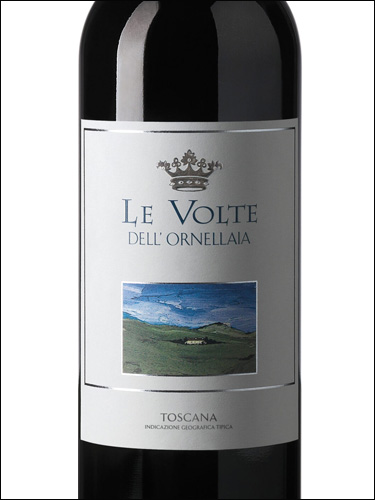 фото Le Volte dell' Ornellaia Toscana Rosso IGT Ле Вольте Делл Орнеллая Тоскана Россо Италия вино красное