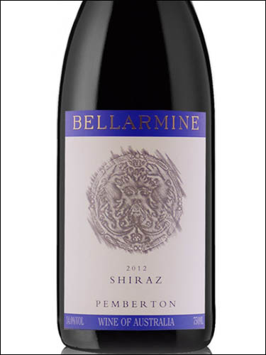 фото Bellarmine Shiraz Pemberton Беллармин Шираз Пембертон Австралия вино красное