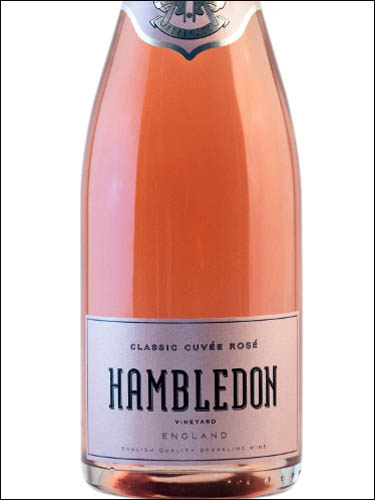 фото Hambledon Classic Cuvee Rose Brut Хэмблдон Классик Кюве Розе Брют Великобритания вино розовое