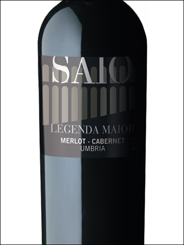 фото Saio Legenda Maior Merlot - Cabernet Umbria IGT Сайо Ледженда Майор Мерло - Каберне Умбрия Италия вино красное