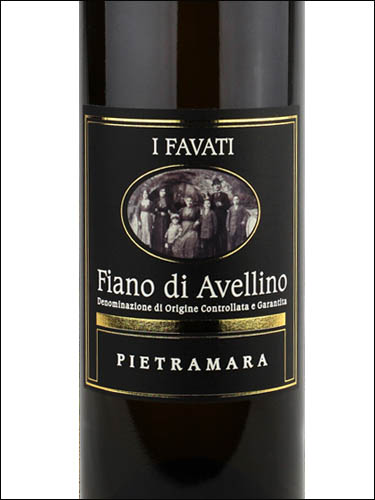 фото I Favati Pietramara Fiano di Avellino DOCG И Фавати Пьетрамара Фиано ди Авеллино Италия вино белое