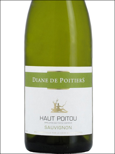 фото Diane de Poitiers Haut-Poitou Sauvignon AOC Диан де Пуатье О-Пуату Совиньон Франция вино белое