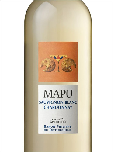 фото Mapu Sauvignon Blanc Chardonnay Мапу Совиньон Блан Шардоне Чили вино белое