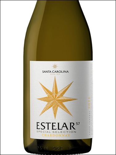 фото Santa Carolina Estelar 57 Chardonnay Санта Каролина Эстелар 57 Шардоне Чили вино белое