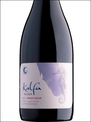 фото Kalfu Kuda Pinot Noir Leyda Valley DO Кальфу Куда Пино Нуар Долина Лейда Чили вино красное