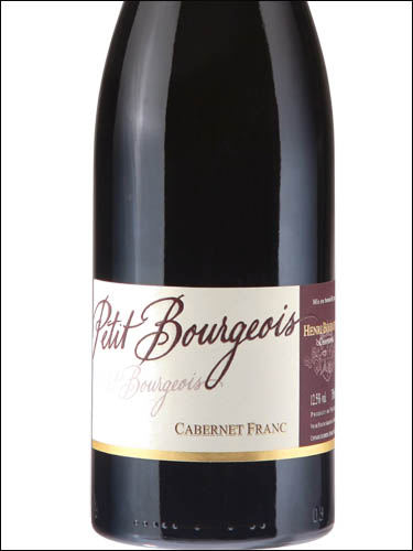 фото Henri Bourgeois Petit Bourgeois Cabernet Franc Анри Буржуа Пти Буржуа Каберне Фран Франция вино красное