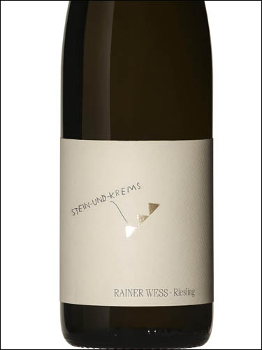 фото Rainer Wess Riesling Krems Kremstal DAC Райнер Весс Рислинг Кремс Кремшталь Австрия вино белое