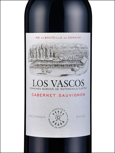 фото Los Vascos Cabernet Sauvignon Valle de Colchagua Лос Васкос Каберне Совиньон Долина Кольчагуа Чили вино красное