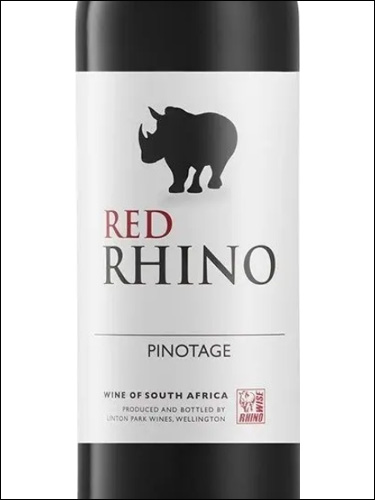 фото Red Rhino Pinotage Ред Рино Пинотаж ЮАР вино красное