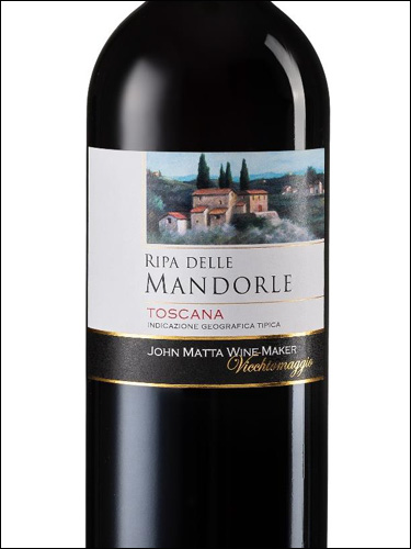 фото Vicchiomaggio Ripa delle Mandorle Toscana Rosso IGT Виккьомаджо Рипа делле Мандорле Тоскана Россо Италия вино красное