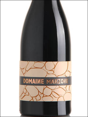 фото Domaine Manzone Rouge Costieres de Nimes AOP Домен Манзон Руж Костьер-де-Ним Франция вино красное